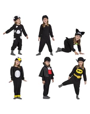 Costum Quick n Fun negru pentru copii