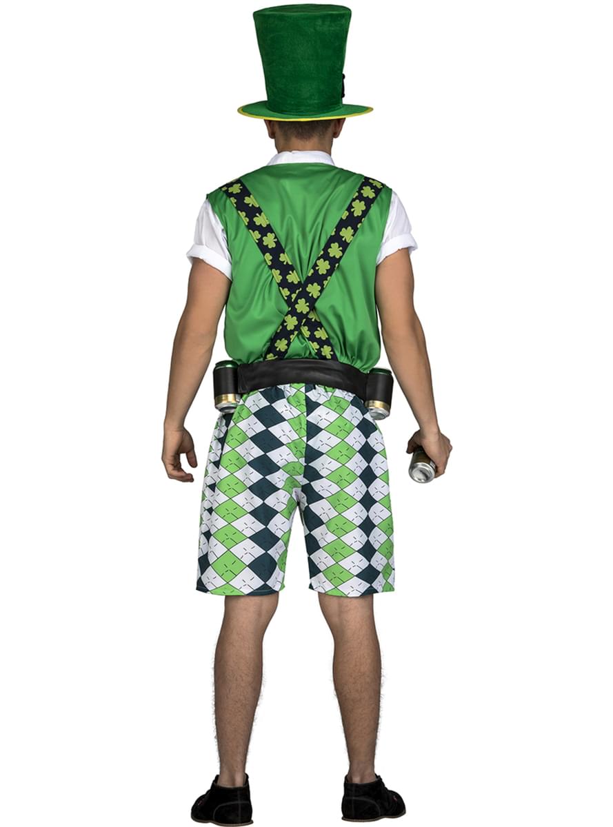 Disfraz de leprechaun irlandés  para hombre