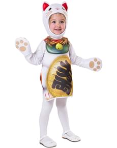 Lucky kitten costume for babies