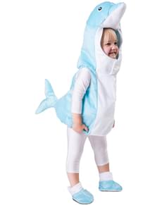 Light blue dolphin costume for babies