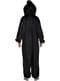 Ghost with big eyes onesie costume for adults