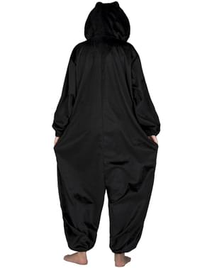 Disfraz de esqueleto naranja onesie infantil