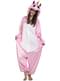 Déguisement licorne rose adorable onesie adulte