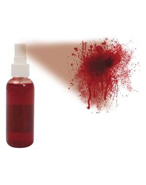 Makyaj için kan spreyi