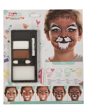 Løve make-up til barn