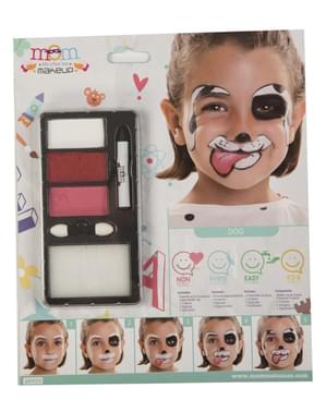 Dalmatian make-up untuk kanak-kanak