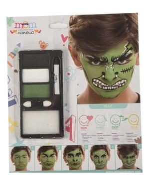 Maquillage bête vert enfant