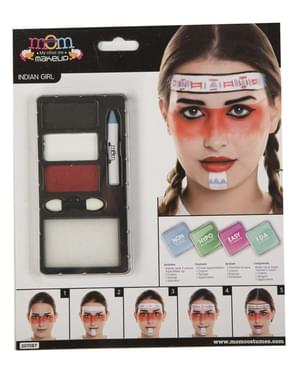 White Indian make-up for adults