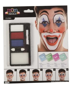 Make up pro dospělé smějící se klaun