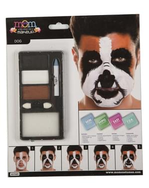 Maquillage chien marron adulte