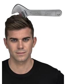 Bandolete de chave inglesa no crânio para adulto