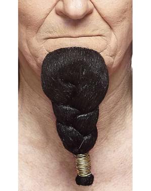 Perilla de faraón con trenza