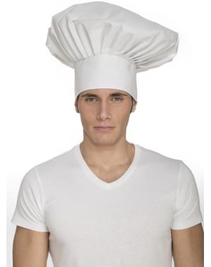 Huvudbonad chef vit för vuxen