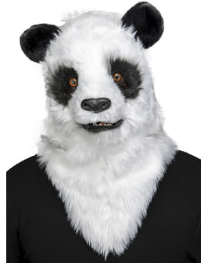 Mask panda moving mouth för vuxen