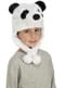 Chapeau panda pelucha blanc enfant