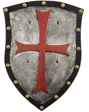 Bouclier médiéval croix