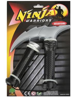 Ninja Nunchaku koos kardiga