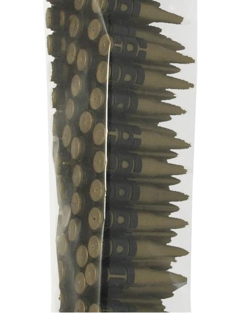 Cinturón de balas - para tu disfraz