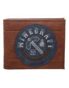 Carteira de Minecraft Picareta castanha