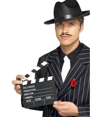 Hollywood style clapperboard
