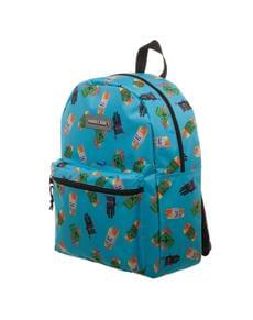 Mochila de Minecraft Enemy Toss azul