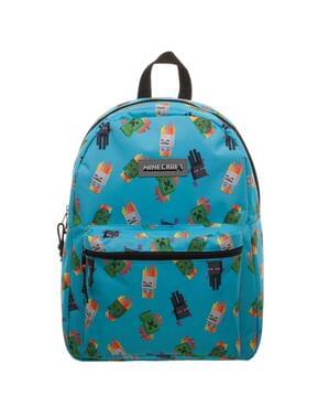 Mochila de Minecraft Enemy Toss azul