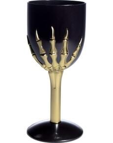 Verre gothique de crâne