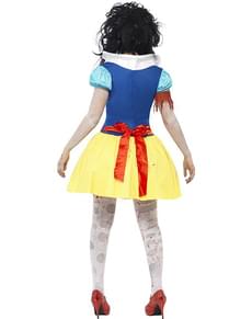 Costume da principessa delle nevi zombie