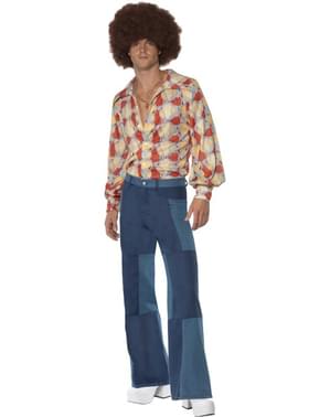 Мъжки ретро костюм от 70-те