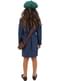 Costume da bambina degli anni 40 azzurro