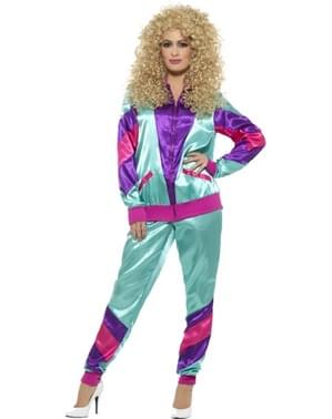 Costum anii 80 sportiv pentru femeie