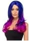 Parrucca da strega deluxe fucsia per donna