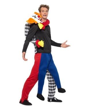 Disfraz de payaso secuestrador carry me para adulto