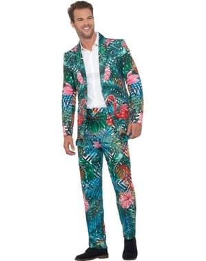 Χαβάη κοστούμι με φλαμίνγκο για τους άνδρες