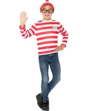 Costume di Dov'è Wally classic per bambino