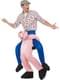 Pig ride on costume for adults