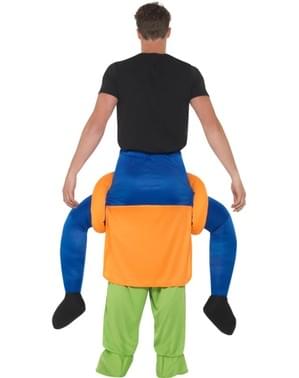 Déguisement citrouille malveillante porte-moi adulte