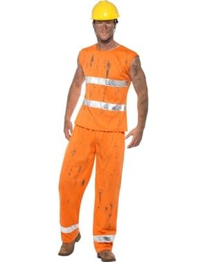 Déguisement mineur orange homme