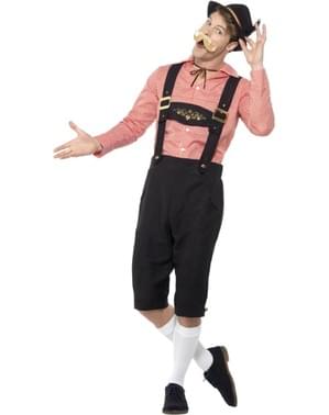 Maskeraddräkt tyroler glad oktoberfest vuxen