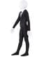 Slenderman second skin costume for kids