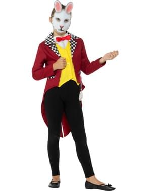 Disfraz de Sr conejo blanco para niño