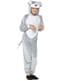 Grey puppy costume for kids
