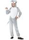 Grey puppy costume for kids