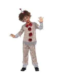 Vintage little clown costume for boys