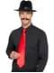 Red gangster tie for adults