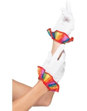 Gants clown multicolore