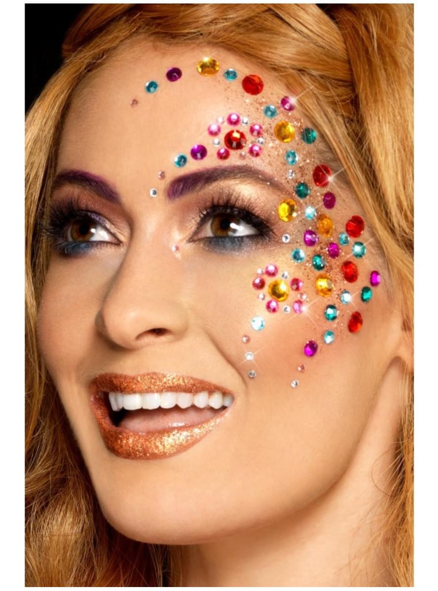 Set of 100 facial gems. The coolest Funidelia