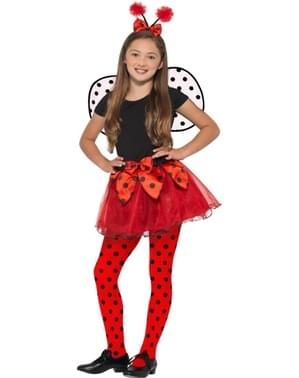 Ladybug costume kit for girls