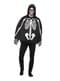 Poncho squelette adulte