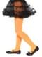 Collants cor de laranja para menina